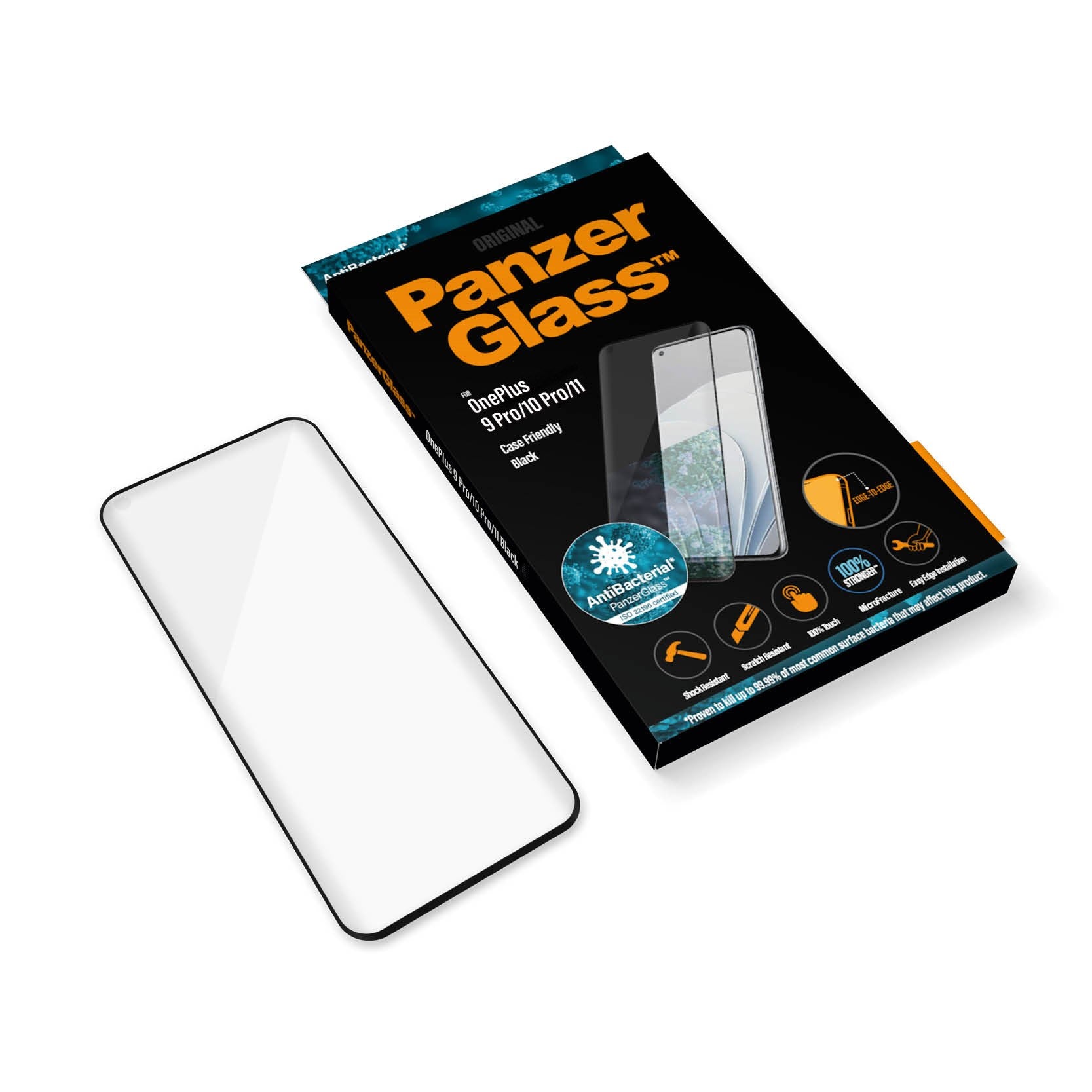 PanzerGlass® Screen Protector OnePlus 9 Pro | 10 Pro | 11 | Ultra-Wide Fit